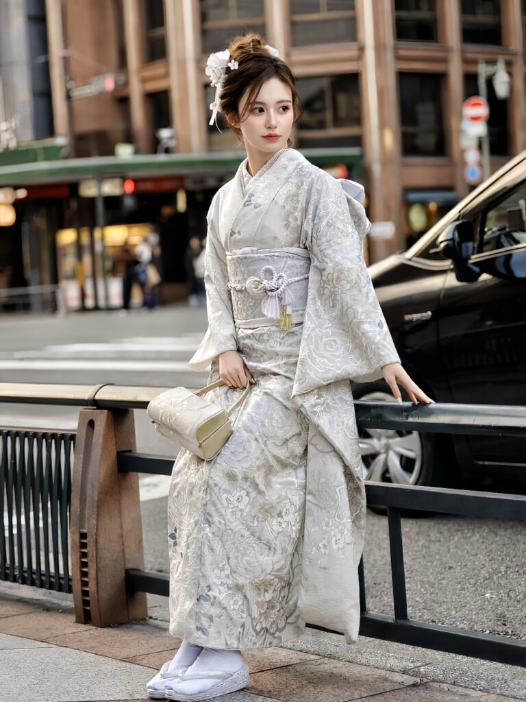 Premium Furisode kimono