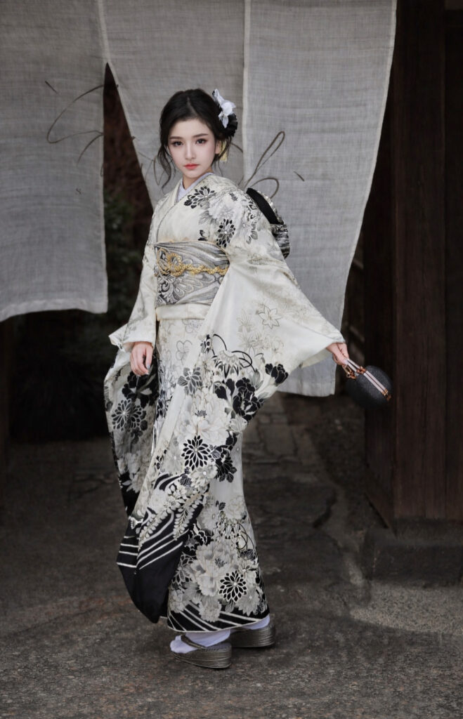 Premium Furisode kimono